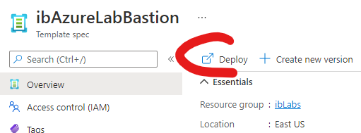 ibAzureLabBastionDeploy