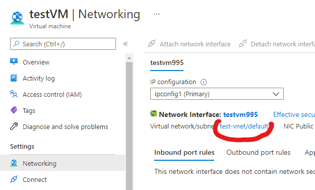 VM Networking
